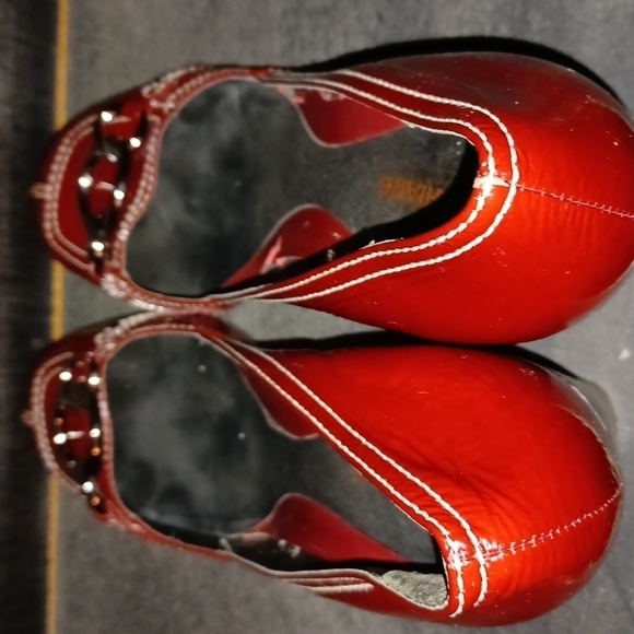 ARTTURO CHIANG MAROON HEEL PUMPS - Picture 7 of 13